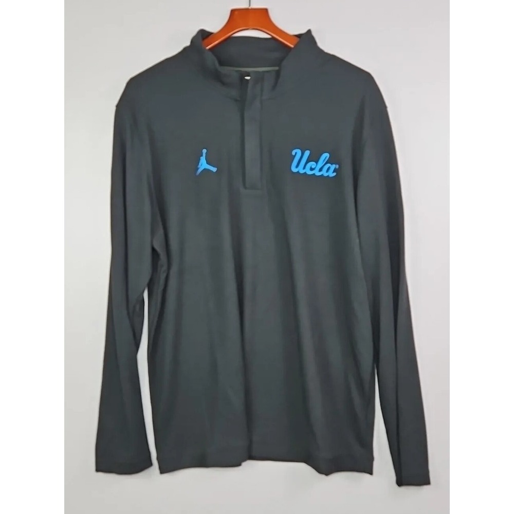 UCLA Bruins Nike Jordan Air 1/4 Zip Long Sleeve DR0345-010 Men's Size‎ XL New